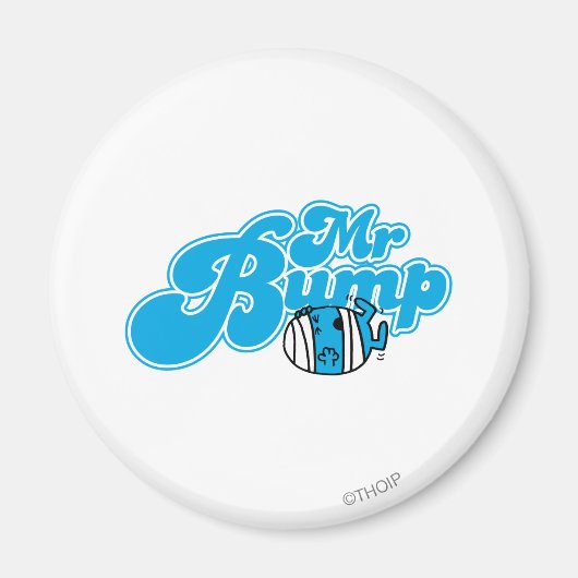 Mr Bump Logo 1 Magneet (Voorkant)
