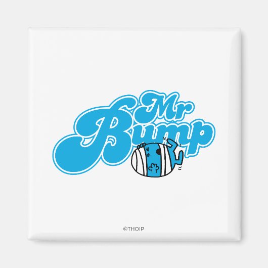 Mr Bump Logo 1 Magneet (Voorkant)