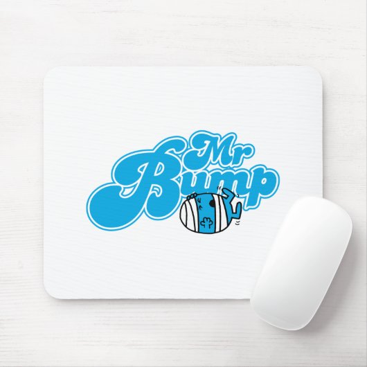 Mr Bump Logo 1 Muismat (Met muis)
