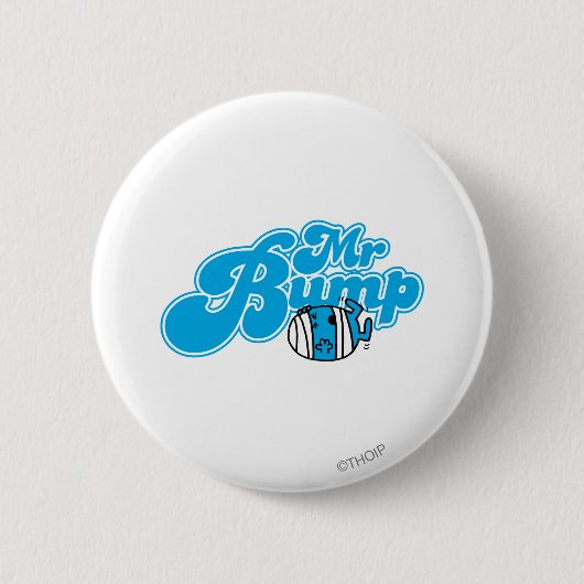 Mr Bump Logo 1 Ronde Button 5,7 Cm (Voorkant)