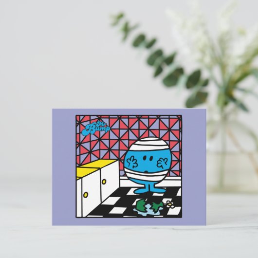 Mr Bump | Ongeval in de keuken Briefkaart (Staand voorkant)