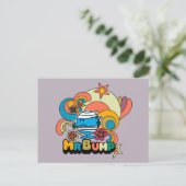 Mr Bump | Psychedelisch duimletsel Briefkaart (Staand voorkant)