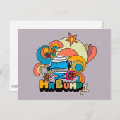 Mr Bump | Psychedelisch duimletsel Briefkaart (Voorkant / Achterkant)