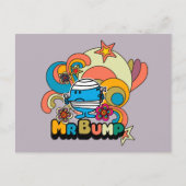 Mr Bump | Psychedelisch duimletsel Briefkaart (Voorkant)