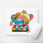 Mr Bump | Psychedelisch duimletsel Muismat (Met muis)