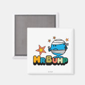 Mr Bump | Verbonden duim en sterren Magneet (Voorkant / Achterkant)