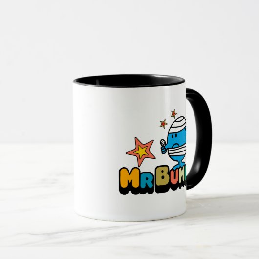 Mr Bump | Verbonden duim en sterren Mok (Voorkant rechts)
