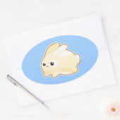 Mr Bunny Ovale Sticker (Envelop)