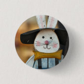 Mr Bunny Ronde Button 3,2 Cm (Voorkant)