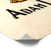 Mr Bunny, zijn boek, Adam L. Sutton Poster (Hoek)