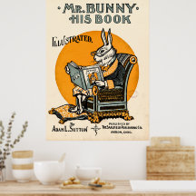 Mr Bunny, zijn boek, Adam L. Sutton Poster