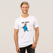 Mr Busy gaat snel Tri-Blend Shirt (Voorkant volledig)