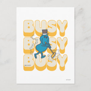 Mr Busy Snel Briefkaart