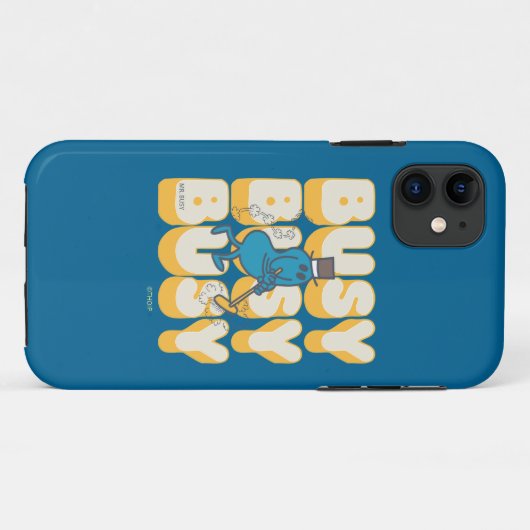 Mr Busy Snel Case-Mate iPhone Case (Achterkant (horizontaal))