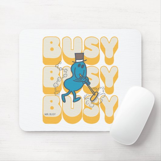 Mr Busy Snel Muismat (Met muis)