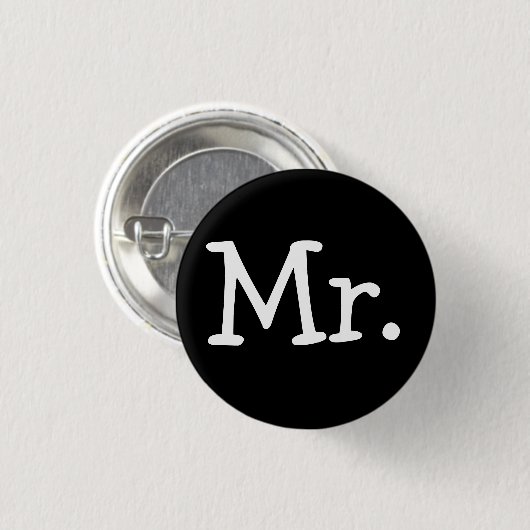 "Mr." Button (bruin) (Voorkant /achterkant)