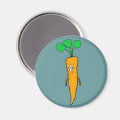Mr Carrot Magneet (Voorkant / Achterkant)