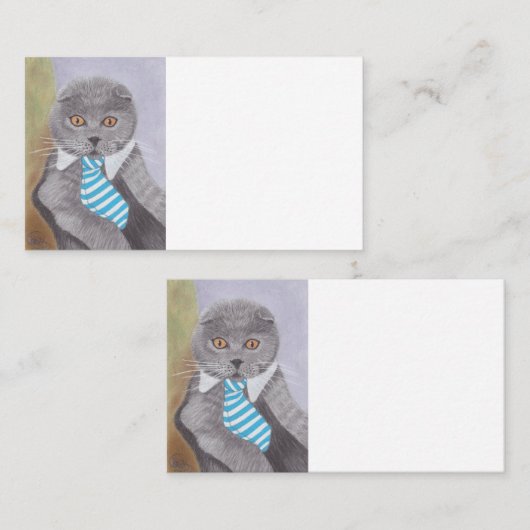 MR CAT VISITEKAARTJE (Voorkant / Achterkant)