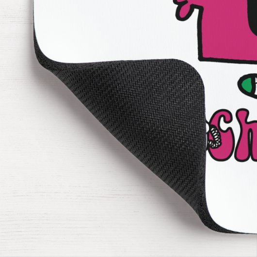 Mr Chatterbox Logo & Telefoon Muismat (Hoek)