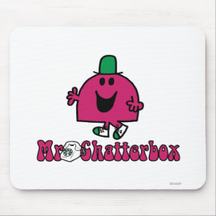 Mr Chatterbox Logo & Telefoon Muismat