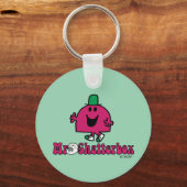 Mr Chatterbox Logo & Telefoon Sleutelhanger (Voorkant)