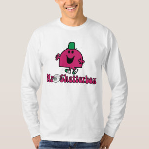 Mr Chatterbox Logo & Telefoon T-shirt