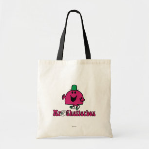 Mr Chatterbox Logo & Telefoon Tote Bag