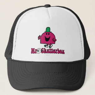 Mr Chatterbox Logo & Telefoon Trucker Pet