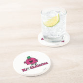 Mr Chatterbox Logo & Telefoon Zandsteen Onderzetter (Zijkant)