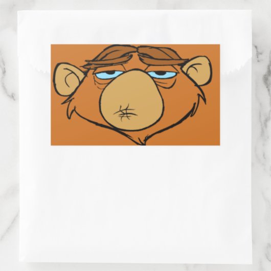 Mr Chim Rechthoekige Sticker (Tas)