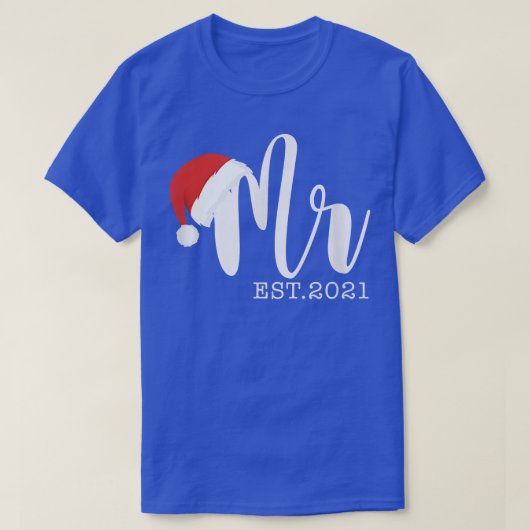 Mr Claus & Mrs Claus Est T-shirt (Design voorkant)
