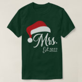 Mr Claus & Mrs Claus Est  T-shirt (Design voorkant)