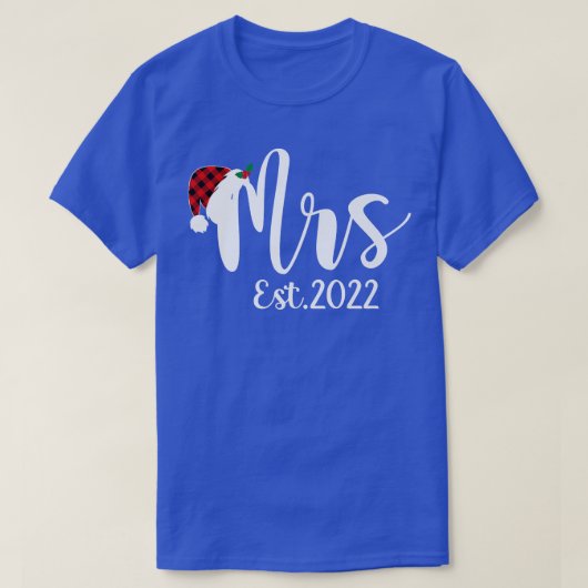Mr Claus & Mrs Claus Est T-shirt (Design voorkant)
