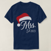 Mr Claus & Mrs Claus Est T-shirt (Design voorkant)