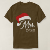 Mr Claus & Mrs Claus Est T-shirt (Design voorkant)