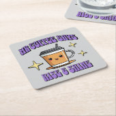 Mr Coffee Says Rise & Shine Kartonnen Onderzetters (Schuin)