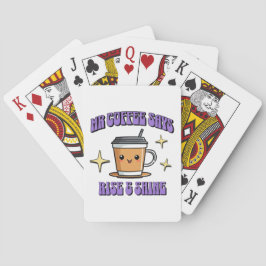 Mr Coffee Zegt Opstaan & Shijnen Pokerkaarten