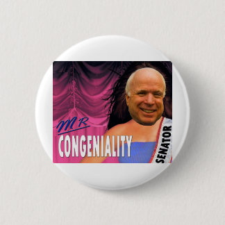 Mr Congeniality Ronde Button 5,7 Cm