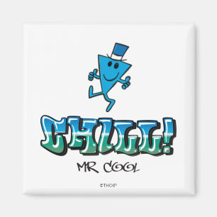 Mr Cool Chilling Out Magneet