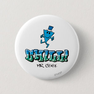 Mr Cool Chilling Out Ronde Button 5,7 Cm