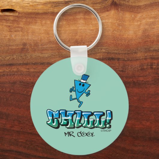 Mr Cool Chilling Out Sleutelhanger (Voorkant)