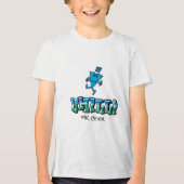 Mr Cool Chilling Out Tri-Blend Shirt (Voorkant)