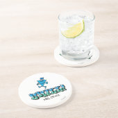 Mr Cool Chilling Out Zandsteen Onderzetter (Zijkant)