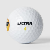 Mr Cool Emoji Golfballen (Logo)