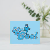 Mr Cool | Happy Fist Pump Briefkaart (Staand voorkant)