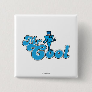 Mr Cool   Happy Fist Pump Vierkante Button 5,1 Cm