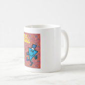 Mr Cool | Kleurrijke achtergrond Koffiemok (Voorkant rechts)