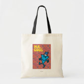 Mr Cool | Kleurrijke achtergrond Tote Bag (Voorkant)