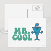 Mr Cool | Logo-ontwerp Briefkaart (Voorkant / Achterkant)