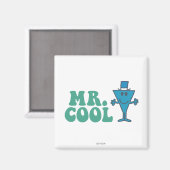 Mr Cool | Logo-ontwerp Magneet (Voorkant / Achterkant)